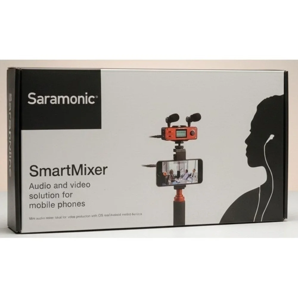 Saramonic SmartMixer Professional Recording Rig iOS Android Phones Audio Video